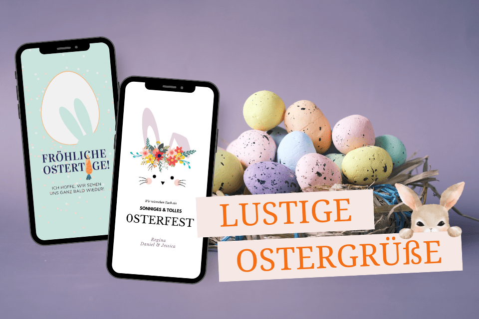 WhatsApp Frohe Ostern lustig: Herzliche & witzige Ostergrüße digital versenden!